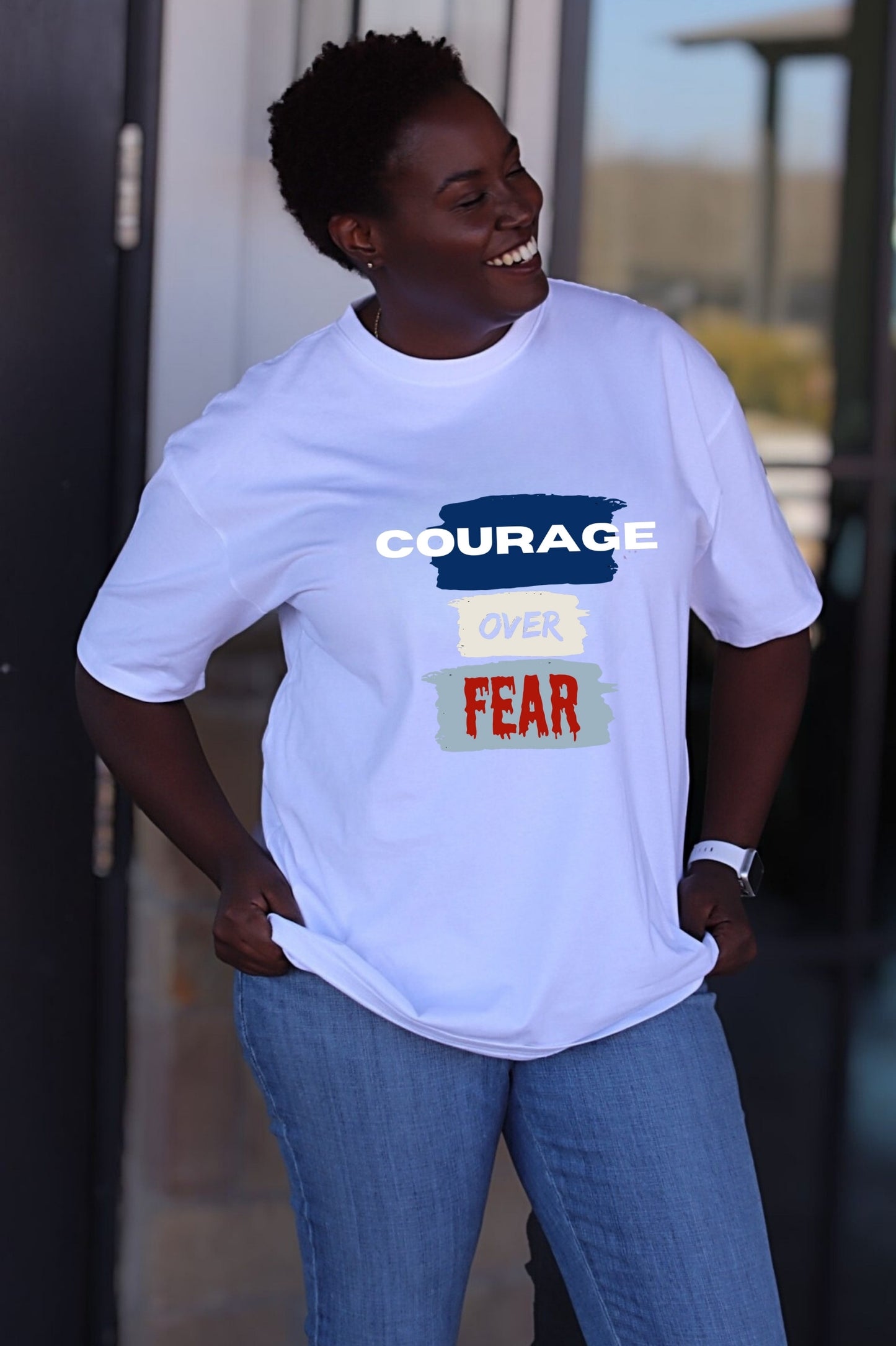 Courage Over Fear Tee