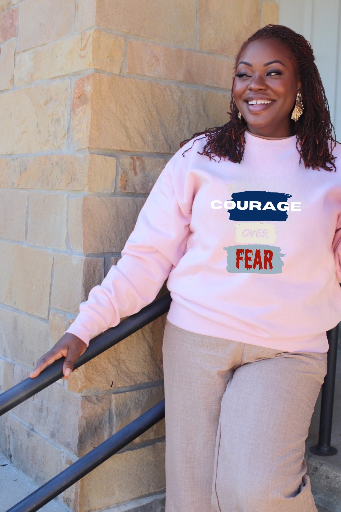 Courage Over Fear Sweatshirt